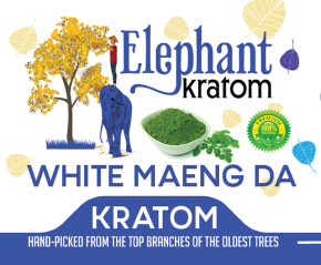 Elephant Kratom White Maeng Da Capsules